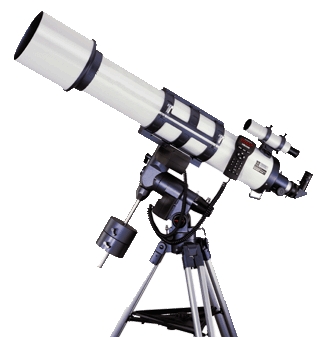 Telescopio refractor