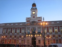 Puerta del Sol en Madrid